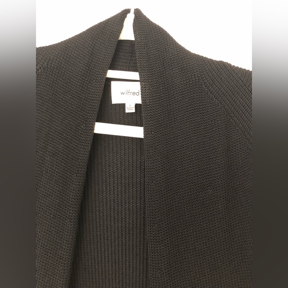 Aritzia Wilfred black cardigan long - Picture 3 of 5